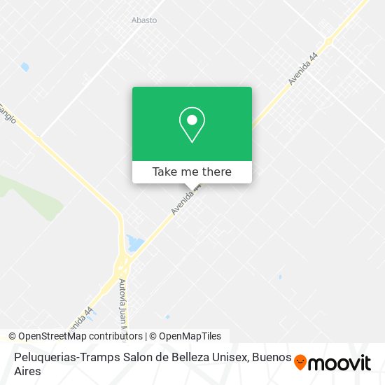 Mapa de Peluquerias-Tramps Salon de Belleza Unisex