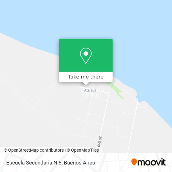 Escuela Secundaria N 5 map