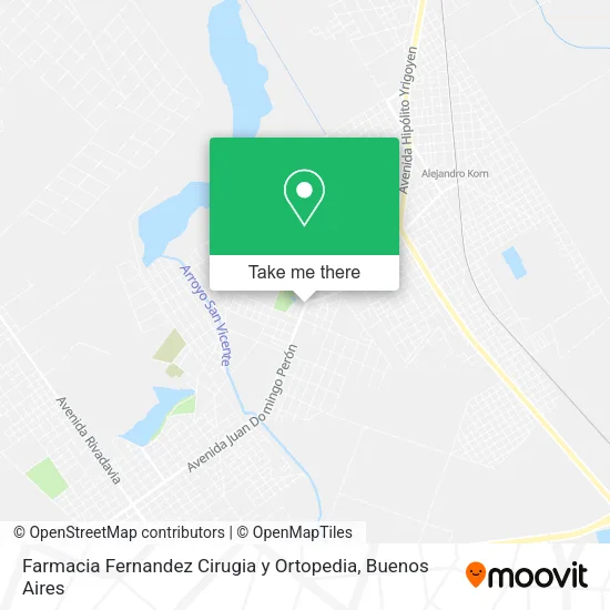 Farmacia Fernandez Cirugia y Ortopedia map