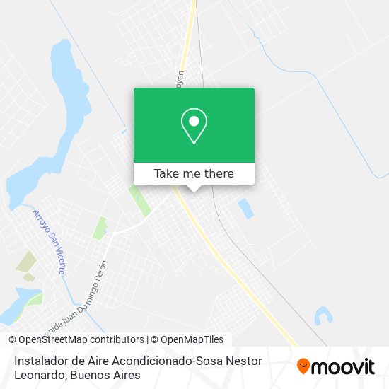 Instalador de Aire Acondicionado-Sosa Nestor Leonardo map