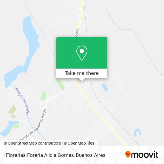 Mapa de Florerias-Foreria Alicia Gomez