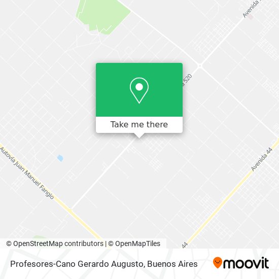 Profesores-Cano Gerardo Augusto map