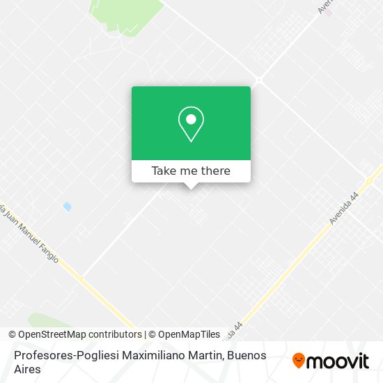 Profesores-Pogliesi Maximiliano Martin map