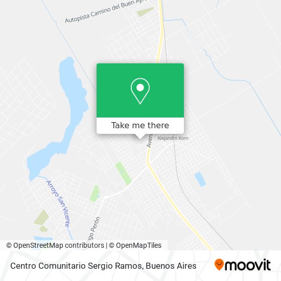 Centro Comunitario Sergio Ramos map