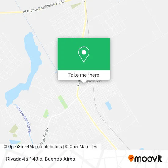 Rivadavia 143 a map
