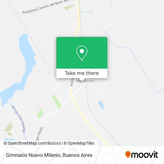 Gimnasio Nuevo Milenio map