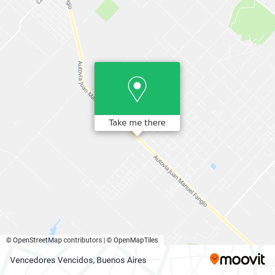 Vencedores Vencidos map