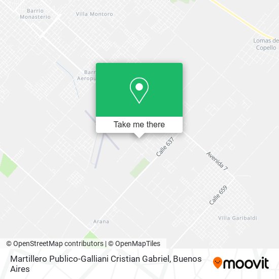 Martillero Publico-Galliani Cristian Gabriel map