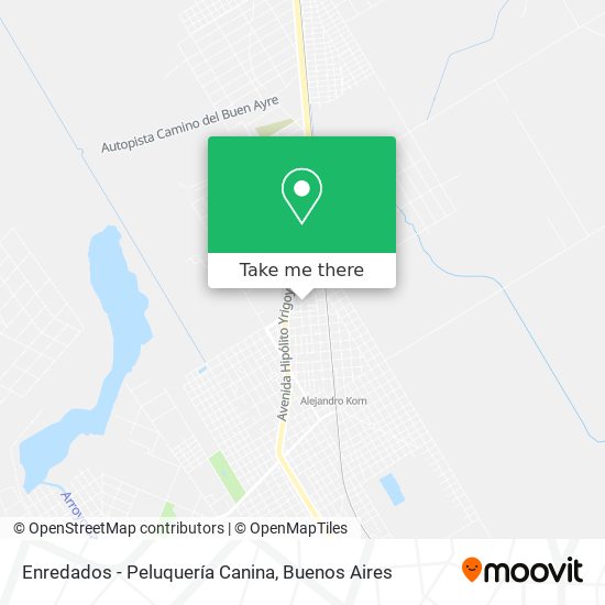 Enredados - Peluquería Canina map