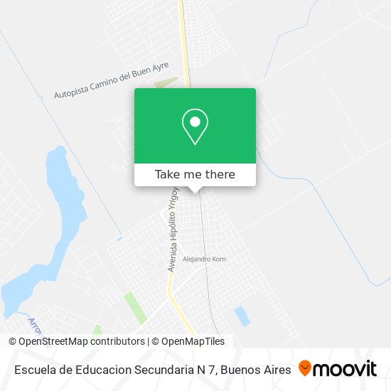 Escuela de Educacion Secundaria N 7 map