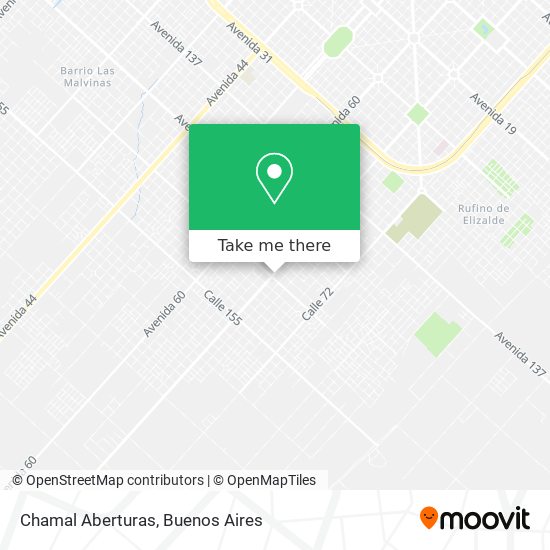Mapa de Chamal Aberturas