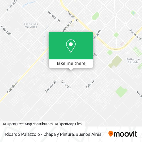 Ricardo Palazzolo - Chapa y Pintura map