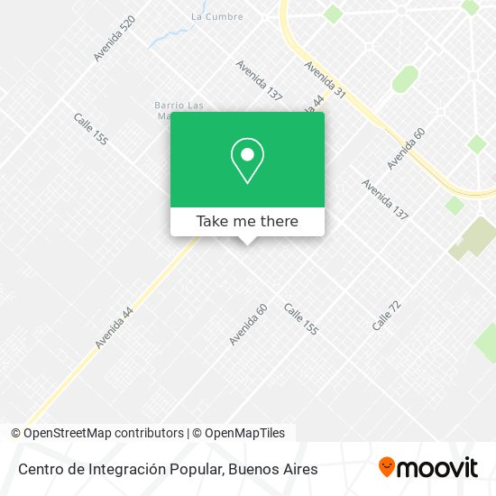 Centro de Integración Popular map