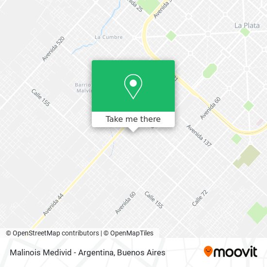 Malinois Medivid - Argentina map