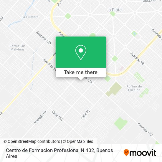 Centro de Formacion Profesional N 402 map