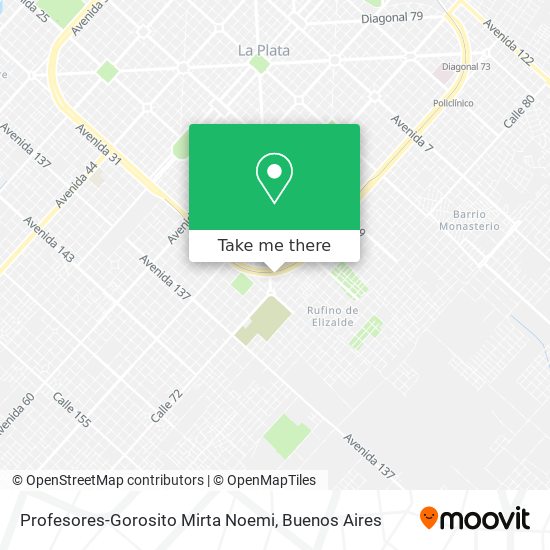 Profesores-Gorosito Mirta Noemi map