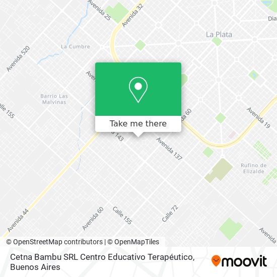 Cetna Bambu SRL Centro Educativo Terapéutico map