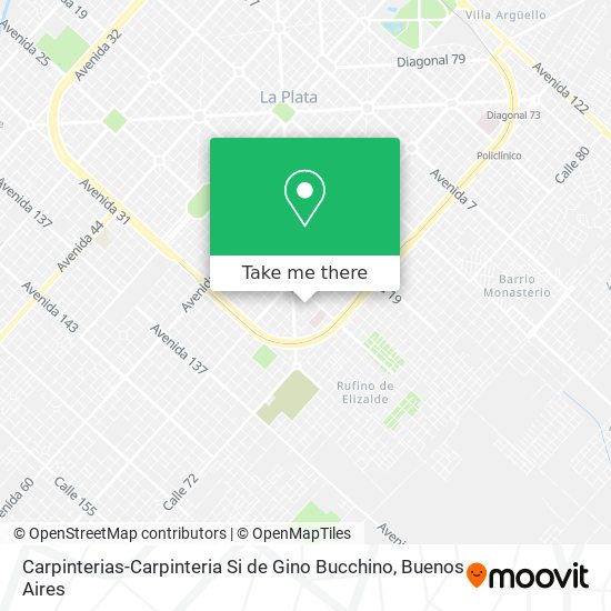 Carpinterias-Carpinteria Si de Gino Bucchino map