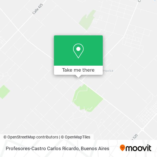 Mapa de Profesores-Castro Carlos Ricardo