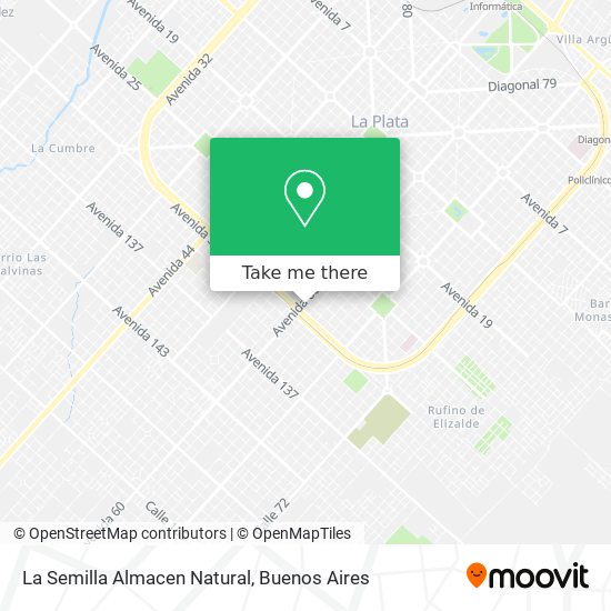 Mapa de La Semilla Almacen Natural