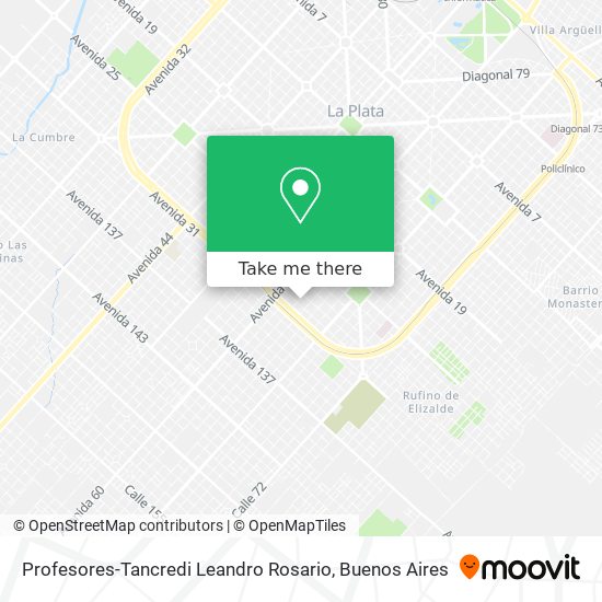 Profesores-Tancredi Leandro Rosario map