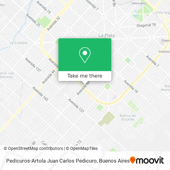 Mapa de Pedicuros-Artola Juan Carlos Pedicuro