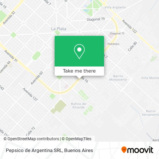 Pepsico de Argentina SRL map