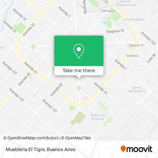 Muebleria El Tigre map