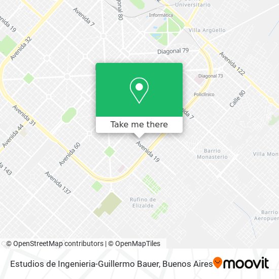 Estudios de Ingenieria-Guillermo Bauer map
