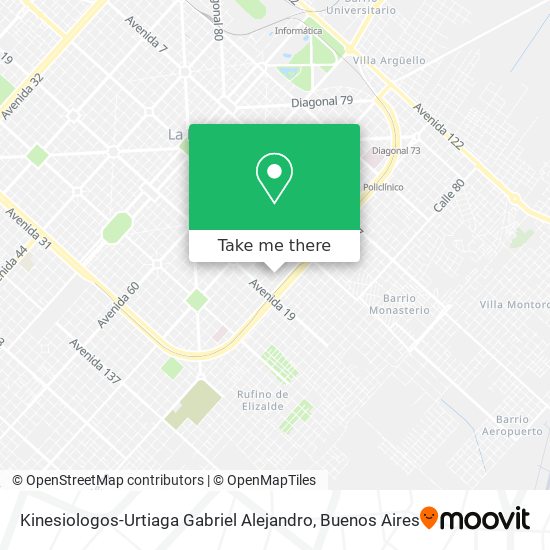 Kinesiologos-Urtiaga Gabriel Alejandro map