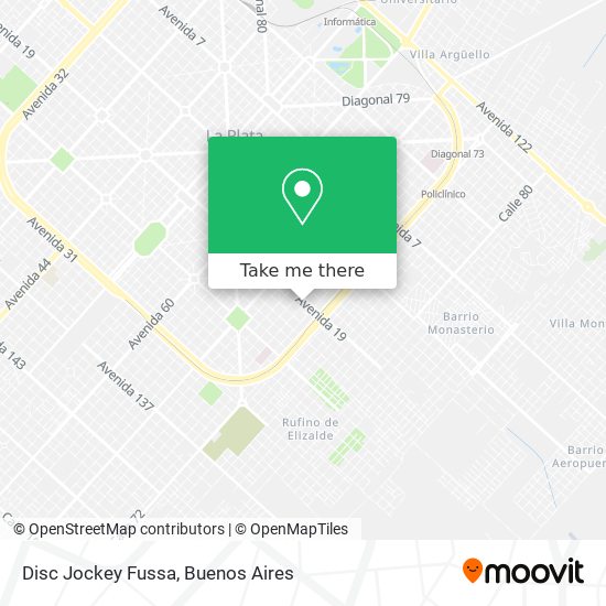 Disc Jockey Fussa map