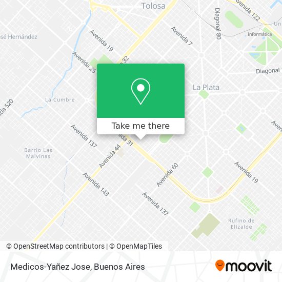 Medicos-Yañez Jose map