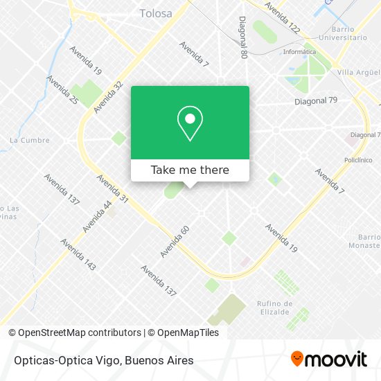Opticas-Optica Vigo map