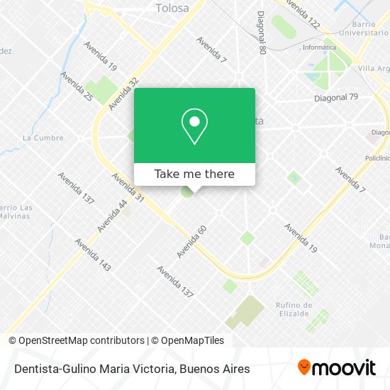 Dentista-Gulino Maria Victoria map