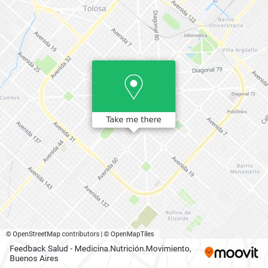 Feedback Salud - Medicina.Nutrición.Movimiento map