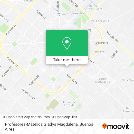 Profesores-Matelica Gladys Magdalena map