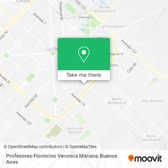Profesores-Fiorincino Veronica Mariana map