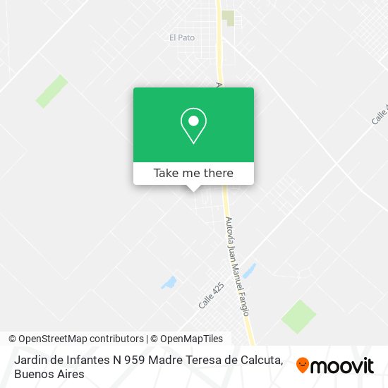 Jardin de Infantes N 959 Madre Teresa de Calcuta map