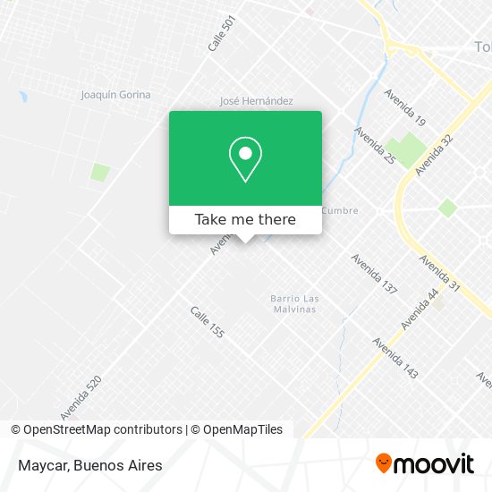 Maycar map