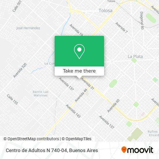 Centro de Adultos N 740-04 map