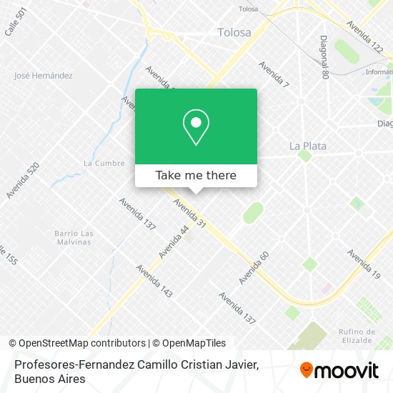Mapa de Profesores-Fernandez Camillo Cristian Javier