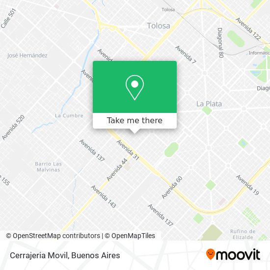 Cerrajeria Movil map