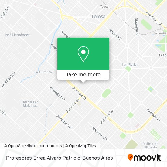 Profesores-Errea Alvaro Patricio map
