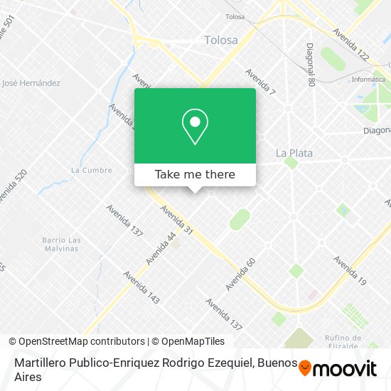 Mapa de Martillero Publico-Enriquez Rodrigo Ezequiel