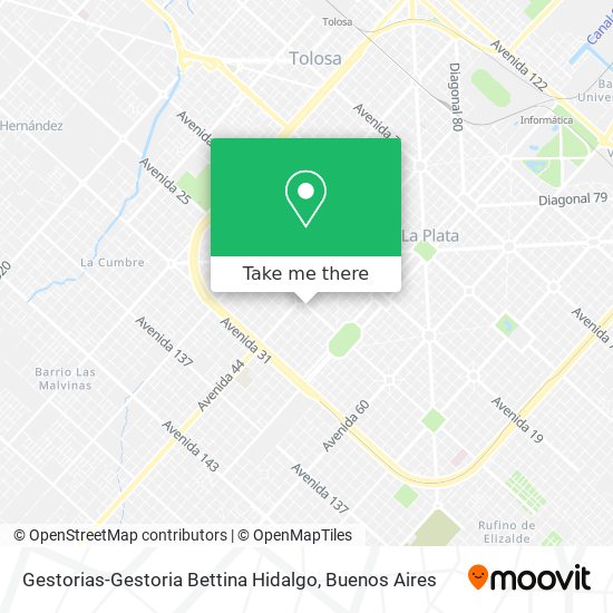 Gestorias-Gestoria Bettina Hidalgo map