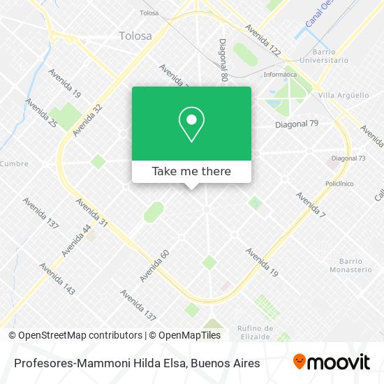 Profesores-Mammoni Hilda Elsa map