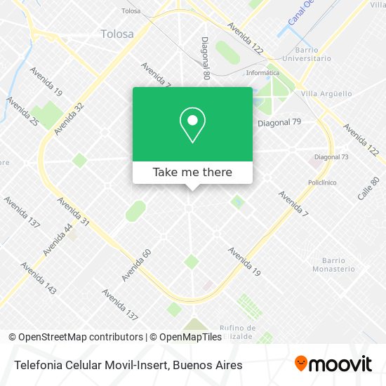 Mapa de Telefonia Celular Movil-Insert