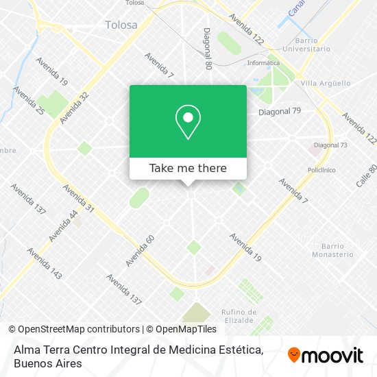 Alma Terra Centro Integral de Medicina Estética map