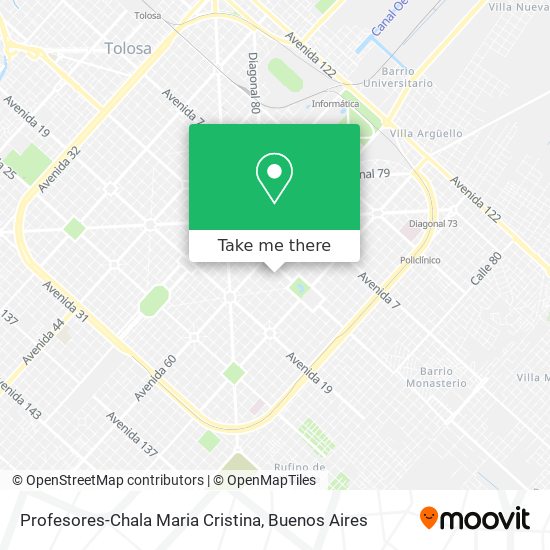 Profesores-Chala Maria Cristina map