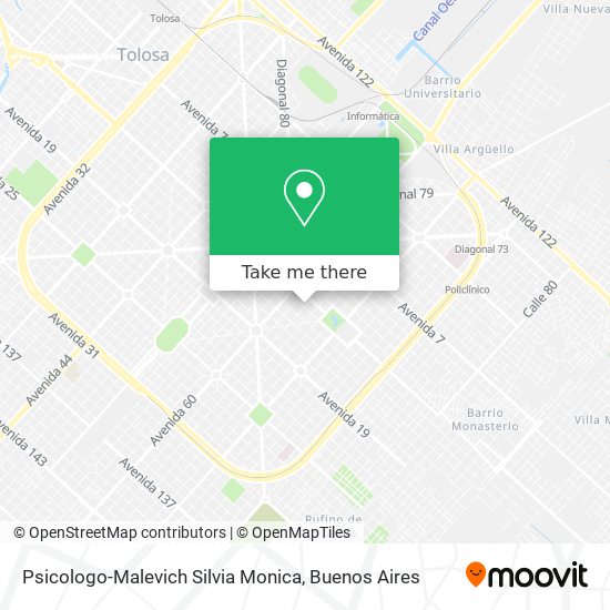 Psicologo-Malevich Silvia Monica map